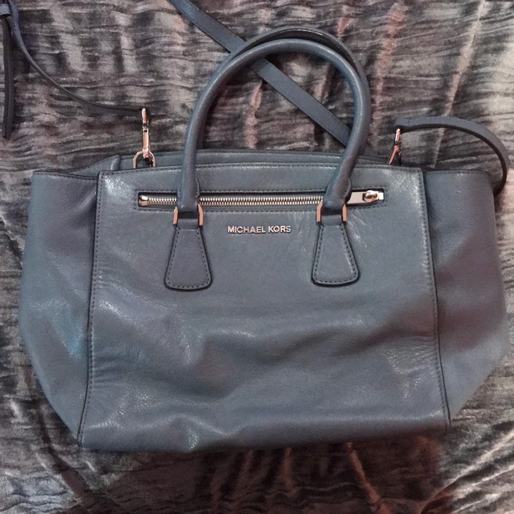 Michael Kors satchel with crossbody strap
